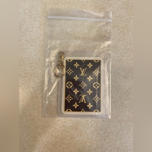 FASHION: Brown & Tan 2 of ❤️’s Playing Card, NIP - Picture 3 of 5